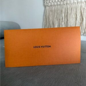 Louis Vuitton Vibrant Orange Certificate Holder